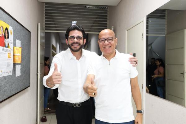 Franz&eacute; Silva amplia articula&ccedil;&atilde;o para federal em Teresina com apoio de Marcus Kalume e re&uacute;ne mais de 200 lideran&ccedil;as(Imagem:Ascom)