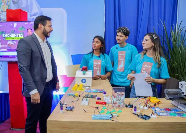 Na Expoapi, Seduc apresenta projetos criados por estudantes e destaca revolu&ccedil;&atilde;o educacional nas escolas(Imagem:Let&iacute;cia Santos)