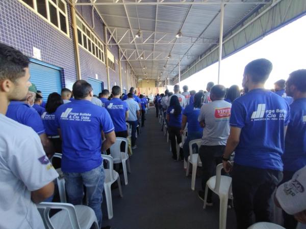 Grupo Jorge Batista celebra 72 anos com missa em a&ccedil;&atilde;o de gra&ccedil;as em Floriano.(Imagem:FlorianoNews)