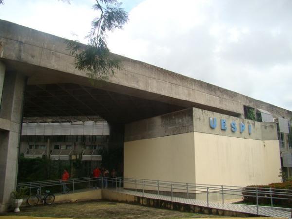Universidade Estadual do Piau&iacute;.(Imagem:Catarina Costa/G1)