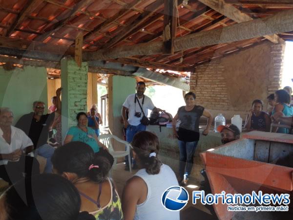 Agricultores florianenses participaram de capacita&ccedil;&atilde;o sobre Gest&atilde;o da &Aacute;gua.(Imagem:FlorianoNews)