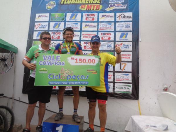 Atletas participaram da Final do 1&ordm; Campeonato Florianense de MTB.(Imagem:FlorianoNews)