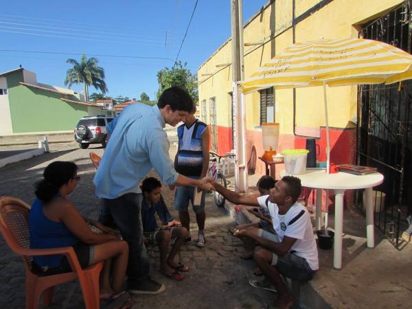 En&eacute;as Maia visita projeto Astor In Socyla(Imagem:Jaquelina Nascimento)
