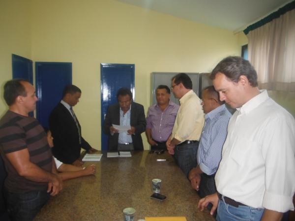 Serginho Moto-t&aacute;xi &eacute; diplomado C&acirc;mara Municipal.(Imagem:FlorianoNews)