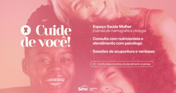Sesc Ilhotas oferece cuidados de saúde em Teresina com excelência e a preços populares(Imagem:Divulgação)