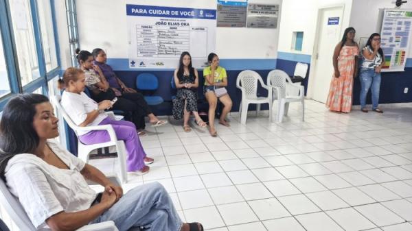 Prefeitura de Floriano realiza a&ccedil;&atilde;o de sa&uacute;de durante as campanhas Janeiro Branco e Janeiro Roxo(Imagem:Secom)