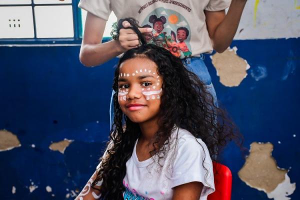 Escola municipal de Floriano realiza I Mostra Cultural sobre povos afrodescendentes(Imagem:Secom)