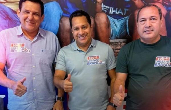 Prefeito de Pirapemas e vereador de S&atilde;o Lu&iacute;s declaram apoio a Gleydson para deputado estadual.(Imagem:Divulga&ccedil;&atilde;o)