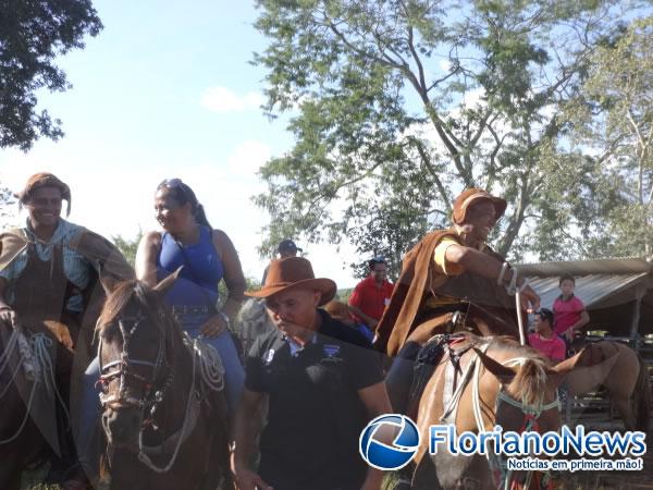 Festa do Vaqueiro animou o s&aacute;bado na localidade Saco.(Imagem:FlorianoNews)