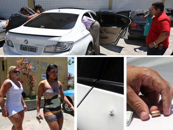Adriene volta atrás e diz que fez o disparo no carro de Adriano