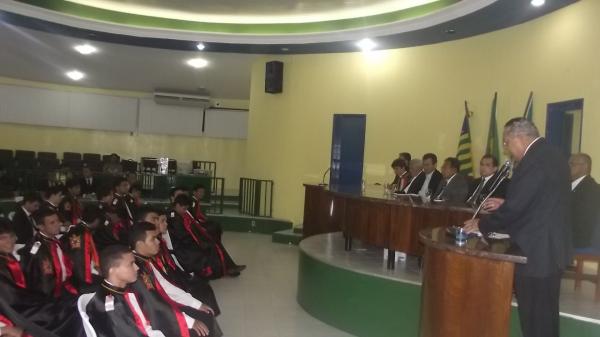 C&acirc;mara Municipal realiza Sess&atilde;o Solene em homenagem ao Dia da Ordem DeMolay.(Imagem:FlorianoNews)