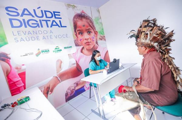 Rafael anuncia expans&atilde;o do Programa Piau&iacute; Sa&uacute;de Digital para mais 20 munic&iacute;pios.(Imagem:Divulga&ccedil;&atilde;o)