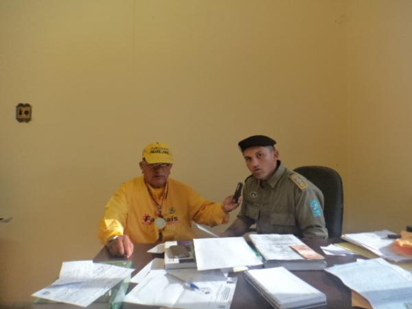 Major Inaldo Barros(Imagem:FlorianoNews)