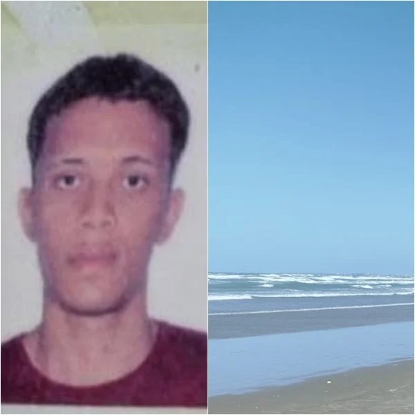 Buscas por jovem que desapareceu no mar após salvar namorada de afogamento são retomadas no litoral do Piauí