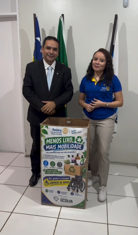 OAB Floriano será ponto de coleta de embalagens recicláveis em campanha para arrecadar cadeiras de rodas