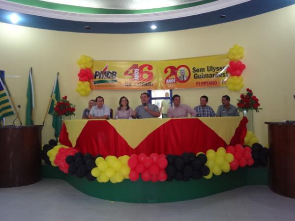 PMDB realizou encontro em homenagem a Ulysses Guimarães em Floriano