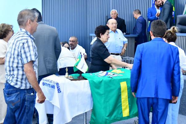 Último adeus ao ex-vereador Gilberto Guerra reúne familiares, amigos e autoridades em Floriano(Imagem:CMF)