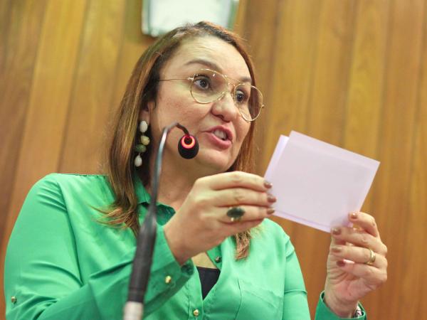 Flora Izabel,deputada estadual. (Imagem:Caio Bruno)