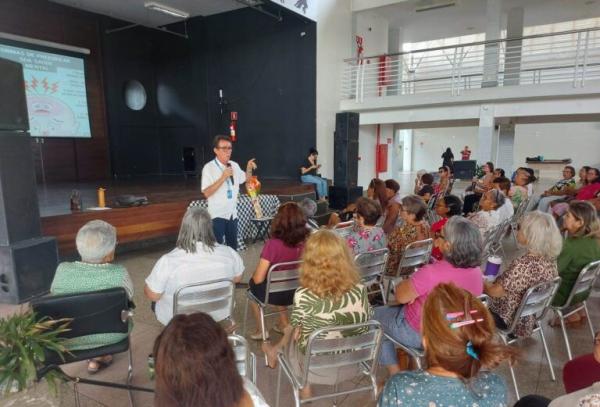 Saúde mental em foco no encontro do grupo Sesc 60+ no Sesc Beira Rio(Imagem:Divulgação)