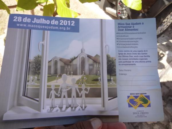 Projeto "Mãos que Ajudam" realizará encontro no próximo dia 28