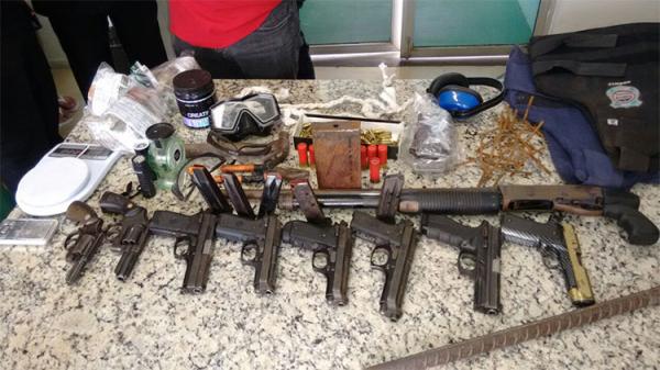 Quadrilhas atuavam em parceria para explodir caixas eletrônicos no Piauí.(Imagem:Divulgação)
