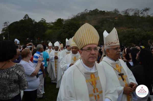 Monsenhor Edivalter Andrade &eacute; ordenado bispo da diocese de Floriano.(Imagem:Silvio Rui)