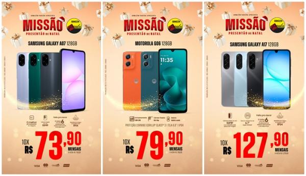 Armazém Paraíba abre temporada de Natal com preços imbatíveis e promoções em todos os setores.(Imagem:Divulgação)