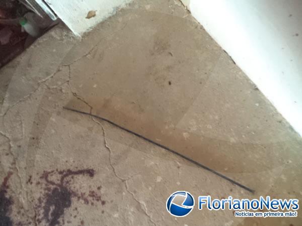 Idoso &eacute; morto a pauladas em Bar&atilde;o de Graja&uacute;.(Imagem:FlorianoNews)