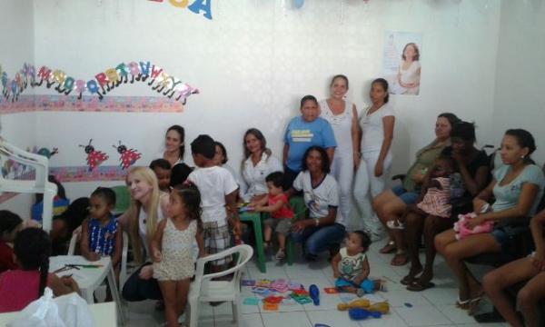 Unidade de Sa&uacute;de implanta Brinquedoteca em Floriano.(Imagem:Waldemir Miranda)