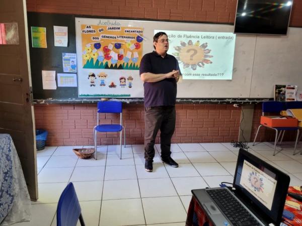 Educação de Floriano promove II Percurso Formativo do PPAIC para fortalecer a alfabetização na idade(Imagem:Secom)