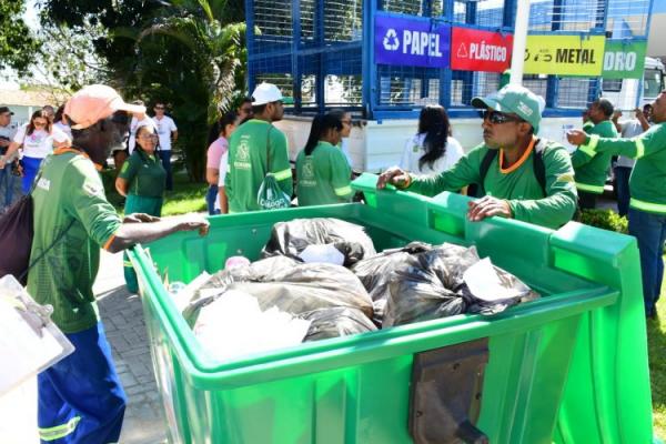 Prefeitura de Floriano realiza lançamento da Coleta Seletiva Municipal(Imagem:Secom)