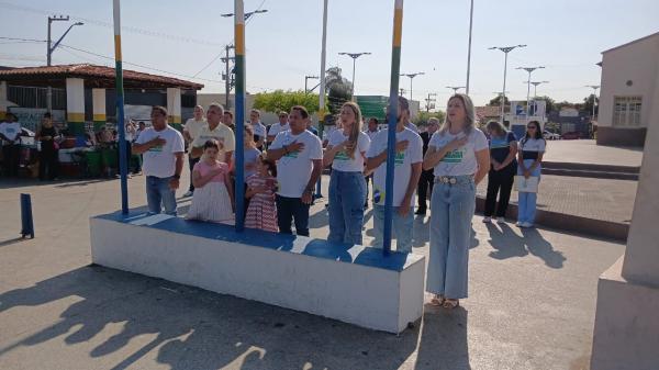 Barão de Grajaú celebra Independência do Brasil com ato de hasteamento dos pavilhões(Imagem:FlorianoNews)