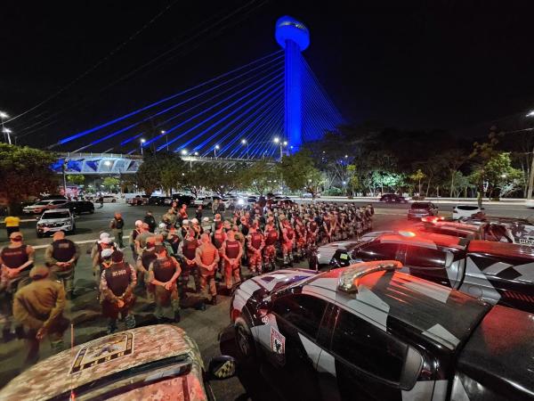 Efetivo de 1.500 policiais militares reforça segurança em Teresina e no interior do Piauí