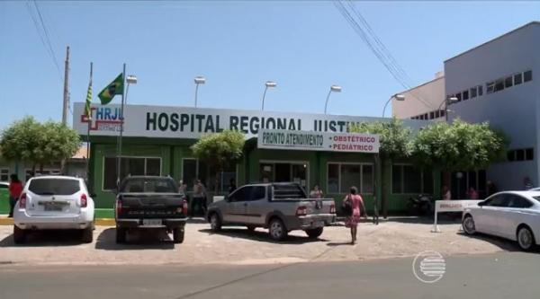 Hospital Justino Luz em Picos.(Imagem: Reprodu&ccedil;&atilde;o/Tv Clube)