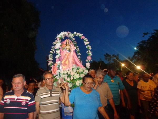 Procissão encerrou festejos à padroeira Nossa Senhora de Nazaré