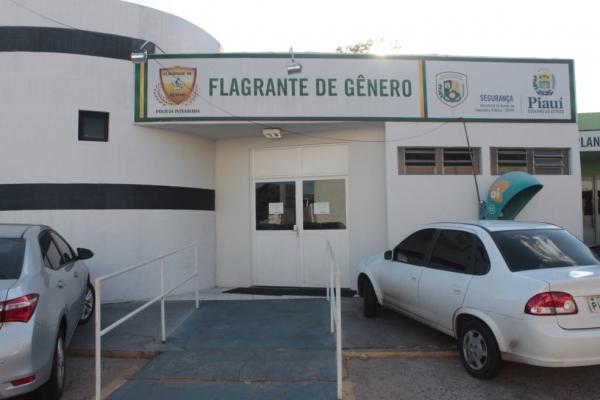 Central de Flagrantes de G&ecirc;nero de Teresina.(Imagem:Jos&eacute; Marcelo/G1)