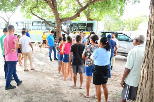 Prefeitura de Floriano inicia entrega de cestas básicas da Semana Santa(Imagem:Secom)