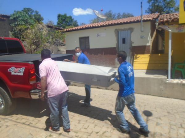 Corpo de moradora &eacute; encontrado em cozinha de resid&ecirc;ncia em Floriano.(Imagem:FlorianoNews)