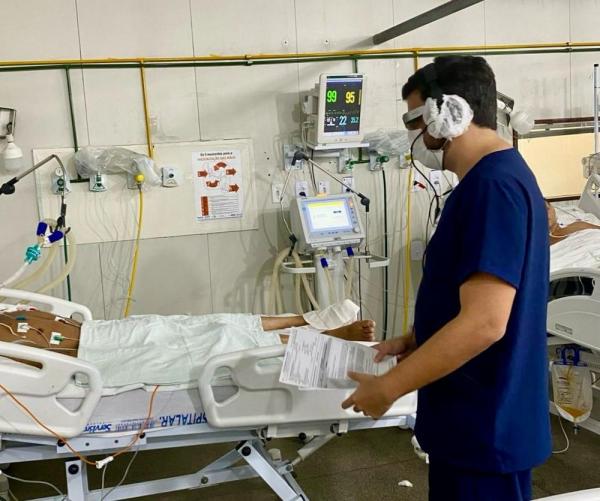 Hospital de Parna&iacute;ba revoluciona tratamentos com telemedicina e uso de realidade aumentada(Imagem:Divulga&ccedil;&atilde;o)