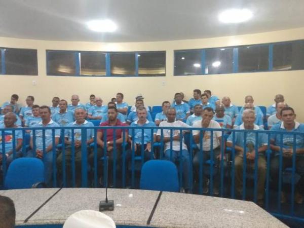 Sess&atilde;o solene celebra 12&deg; anivers&aacute;rio do Ter&ccedil;o dos Homens em Floriano.(Imagem:FlorianoNews)