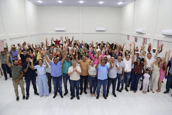 Joel Rodrigues, representando Ciro Nogueira, e J&uacute;lio Arcoverde inauguram obras no Piau&iacute; (Imagem:Divulga&ccedil;&atilde;o)