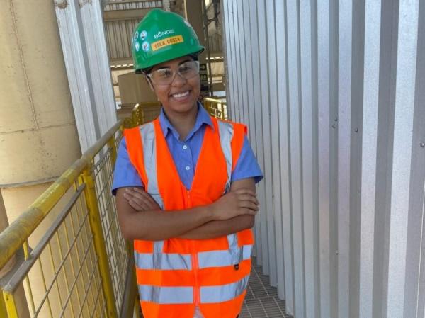 &Eacute;dla Costa, estudante do curso t&eacute;cnico de Administra&ccedil;&atilde;o, em Uru&ccedil;u&iacute;.(Imagem:Ascom Secult)