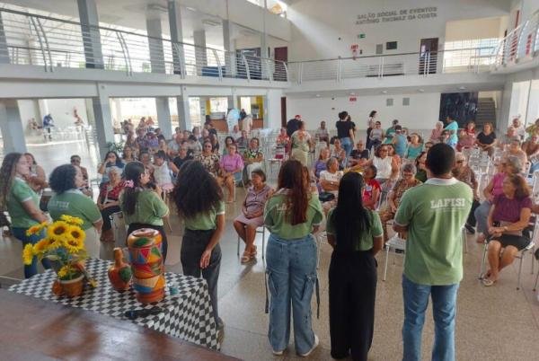 Saúde mental em foco no encontro do grupo Sesc 60+ no Sesc Beira Rio(Imagem:Divulgação)