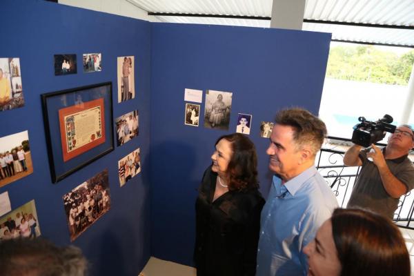 Ciro Nogueira se emociona com homenagem ao pai em Pedro II(Imagem:Ascom)