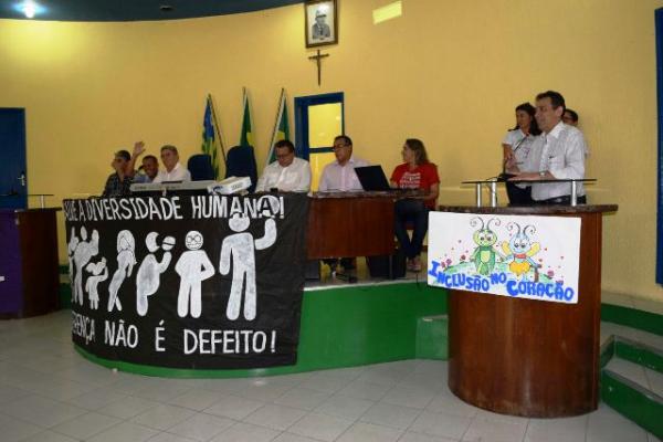 SEMED realiza o II F&oacute;rum de Luta pela Educa&ccedil;&atilde;o Inclusiva.(Imagem:Waldemir Miranda)