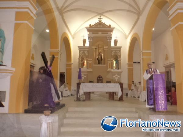 Prociss&atilde;o dos Passos marca a abertura da Semana Santa em Floriano. (Imagem:FlorianoNews)