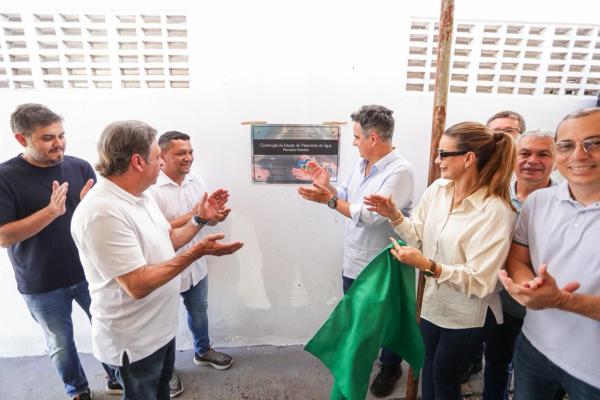 Ciro Nogueira inaugura sistema de água que teve investimento de R$ 1 milhão e beneficia comunidade no Piauí.(Imagem:Ascom)