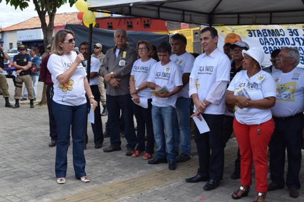SEMDAS realiza ato alusivo ao Dia de Combate &agrave; Explora&ccedil;&atilde;o Sexual de Crian&ccedil;as e Adolescentes.(Imagem:Waldemir Miranda)