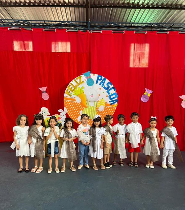Escola Pequeno realiza emocionante coral em celebra&ccedil;&atilde;o &agrave; P&aacute;scoa em Floriano(Imagem:EPP )