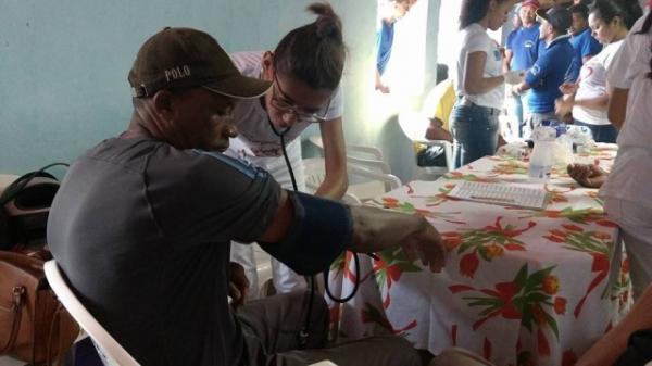 Sindicado dos Arrumadores de Floriano &eacute; contemplado com a&ccedil;&atilde;o preventiva em sa&uacute;de.(Imagem:SECOM)